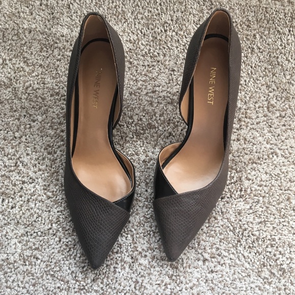 Nine West Shoes - Nine West D'orsay Pumps Brown size 7 1/2